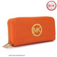 michael kors logo signature groot oranje portefeuilles Tas Roermond 145wz427